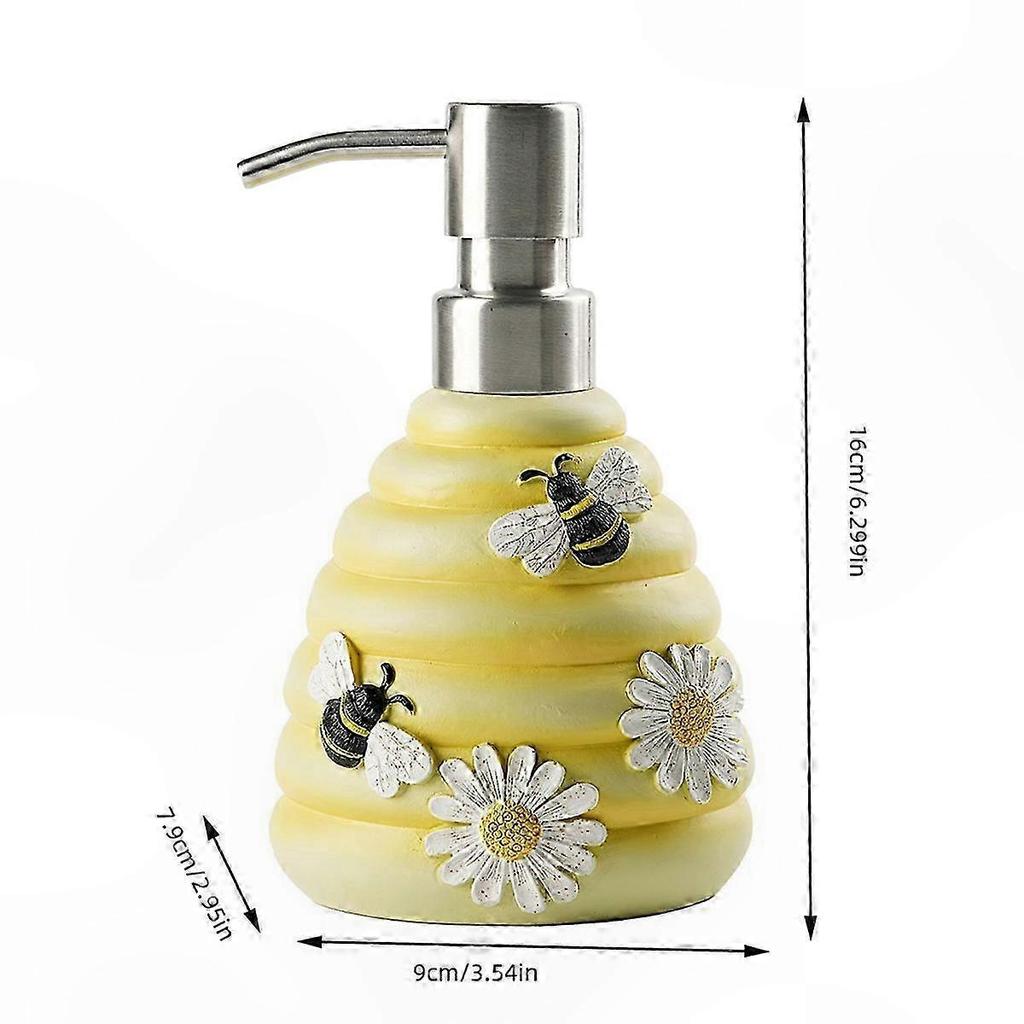 Decorative Refillable Soap Dispenser for Hand Pump, Suitable for Shampoo and Lotion Storage Container