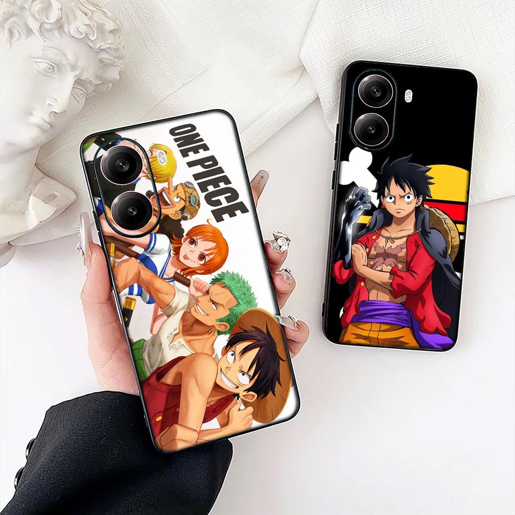 Portgas D Ace Luffy Zoro ONE PIECES Phone Case for Xiaomi Redmi Note 12 11 10 A3 Pro 10A 10C 12C Note12 5G Cover Casing