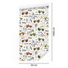 Wallpaper Colorful cars trees mountains for living room and bedroom 50x1000
