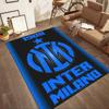 Inter Milan Floor Rug Office Rug Suitable For Hallway Dining Room Decorate Room Dormitory Antislip Carpet Office Home Decor
