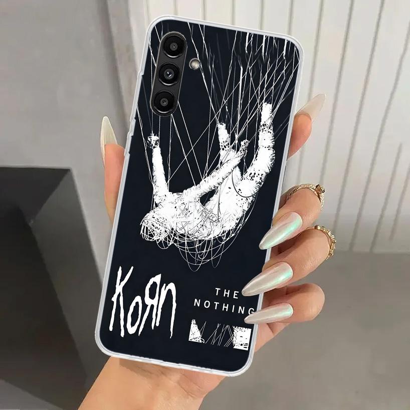 

K-Korn Rock Band Phone Case for Samsung Galaxy A17 A16 A37 A26 A36 A57 A56 A15 A25 A35 A55 A14 A24 A34 A54 A13 A23 A33 A53 Galax Samsung A13