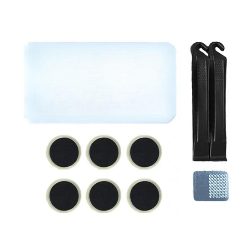 Portable Bicycle Inner Tube Puncture Repair Kit Rubber Patches for MTB Road Bike Cycling Emergency Accessories