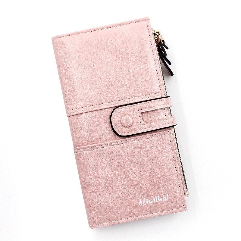 Fashion Wallets for Women Long Slim Credit Card Holder Clutch Wallet Minimalist Coin Purse Brand Classic Zipper Wallets