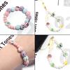 10pcs/lot 11.5mm Retro Pumpkin Ceramic Beads Loose Spaced Striped Beads For Handmade Bracelet Making DIY Exquisite Necklace Gift