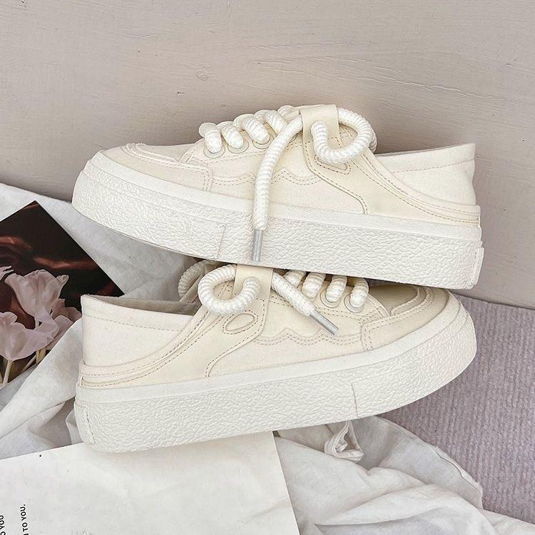 Summer new two wear with niche original canvas shoes