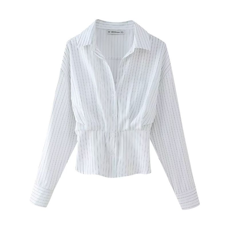 

Kaslead Новое поступление Женская мода Стиль Модная поплиновая рубашка-корсет 2332920 White L