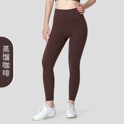 Lycra NUF Nude No Size Yoga Pants High Waist Hip Lift Sports Pants Fitness Running Pants Thin Yoga Pants