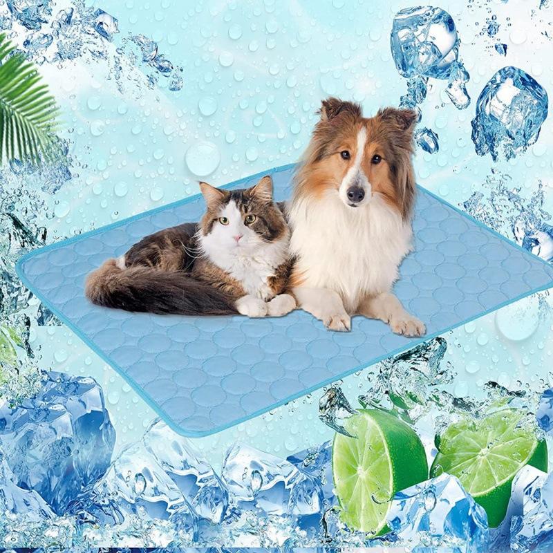 Pet Ice Mat Kennel Dog Mat Pet Ice Silk Mat Cat Cooling Mat Washable Dog Cooling Mat Cooling Mat Blanket