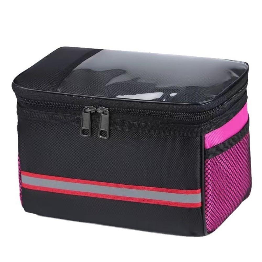 Large-capacity Bicycle Handlebar Basket Cycling Front Frame Pannier Bicycle Accessories