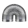 80/100/120/150/200 mm verschlüsseltes Aluminiumfolien-Lüftungsrohr, skalierbares Rauchrohr, Küchenauslass, Badezimmer-Abluftventilatorschlauch