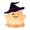 Night Light Ghost Face Design LED Energy-Saving Ambient Light Portable Compact Soft Light Source Pat Light Halloween Party Decor