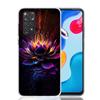 Buddhist Fire Lotus Phone Case For Xiaomi Redmi Note 13 14 15 Pro Plus 12S 12 14S 11S 11E 10 10S 11 11T 5G 4G Cover Coque Redmi