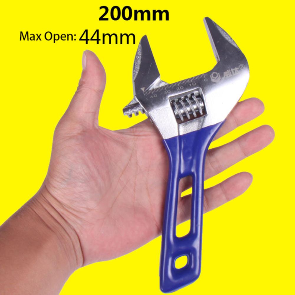 Kurzschenkel Verstellschlüssel Mini 4/5/6/8 Zoll Verstellbarer Drehmomentschlüssel Arretierbar Kunststoffrohrverschraubung Installation Handwerkzeuge