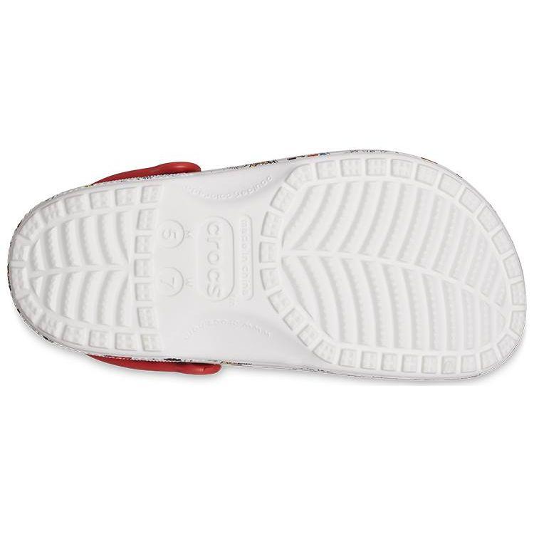 Crocs Peanuts x Classic Clog Allover Print Unisex Sneakers White Multi 208629-94S