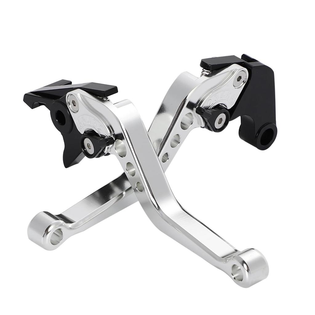 nakira Brake Clutch Lever Set CB650F CBR650F CB650R CBR650R (Silver)