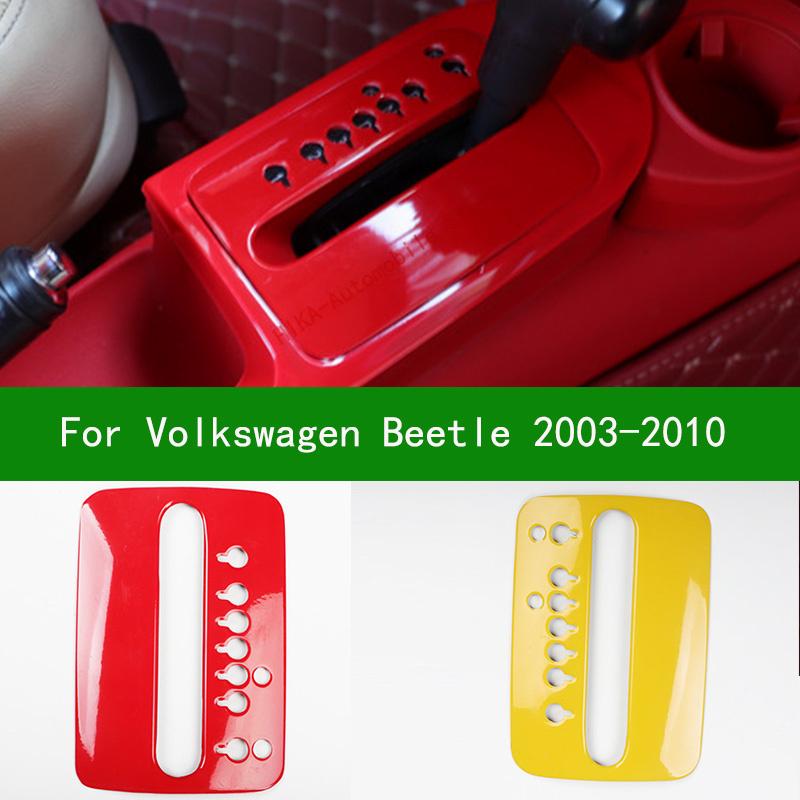 

Для volkswagen beetle 2003-2010, черное углеродное волокно, внутренняя отделка панели передач, ручка переключения передач, накладка 2004 2005 2006 2007