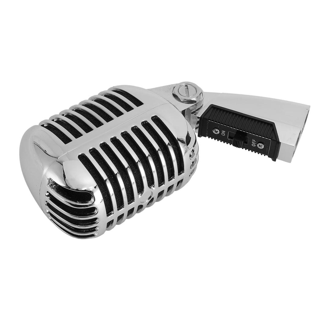Dynamic Phone R Alphone Stage Performance Ue Phone KTV Jazz Phone Black Vintage Microphone Phone Vintage Telephone Zinc Oil Self-tensioning Swivel