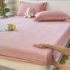 Winter Plush Elastic Fitted Sheet Couple Double Bedspread on The Bed Linen Mattress Pad Cover 90 150 180x200  Warm No Pillowcase