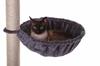 Hamac - Dibea - KB00164 - Noir - Diamètre 40 cm - Profondeur 25 cm - Pour Chats