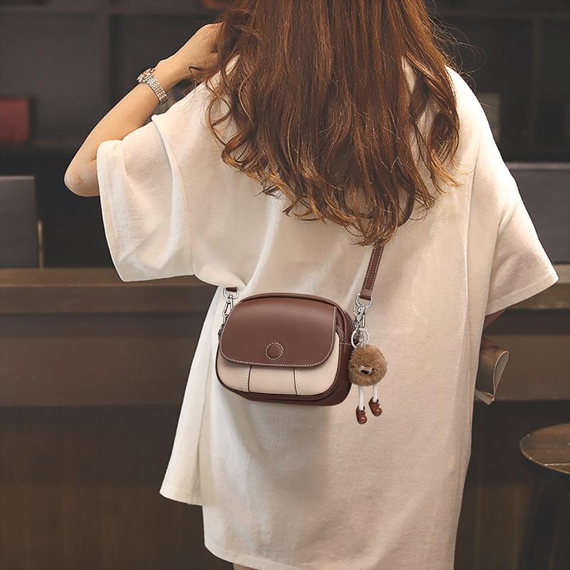 Сумка женская новая нишевая сумка-мессенджер высококачественная мини маленькая круглая сумка портативная на плечо женская сумка