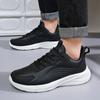 Fashion Men Casual Sport Shoes Light Sneakers Black 48 Leather Sneakers Vulcanized Shoes Comforthable Spring Sneakers Mens Casual Shoes