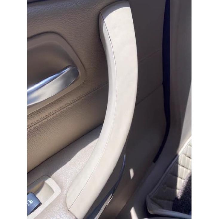 REAR LEFT BEIGE INNER OUTER DOOR PANEL HANDLE PULL TRIM COVER FOR BMW E90 328i