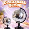 Σφαίρες Disco Μπαλόνι Αγάλματα Καθρέφτης Σφαίρα Disco Μπαλόνι Γλυπτό με Βάση Διακοσμητικά Γραφείου Στολίδι για Κεντρικά Τραπέζια