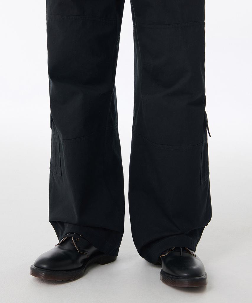 MUSINSA STANDARD Multi-Pocket Carpenter Pants [Black]