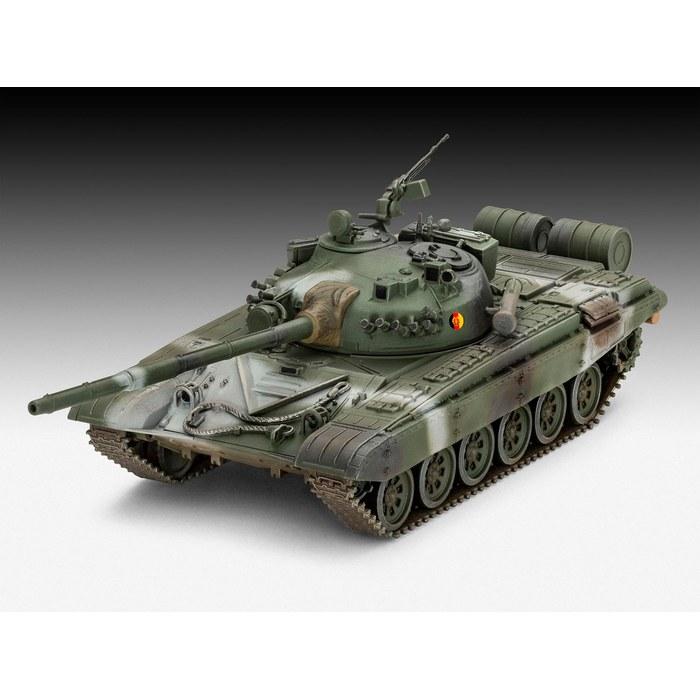 German Level 1/72 Soviet T-72 M1 Plastic Model 03357 (Tank) - 13.2cm Length