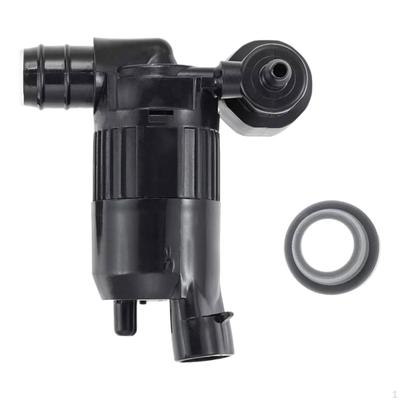 289203JA0A Windshield Washer Pump Compatible Efficient 12V Black for JX35 Sturdy Replace Parts High