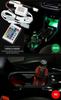 RGB Illumination for Center Lower and Drink Holders Exclusively for Toyota Corolla 16 Adjustable Remote Control Custom Parts and Accessories for