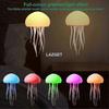 Lampe Méduses Flottantes - Lumière Jellyflow LED RGB Dégradé avec Contrôle Vocal & Veilleuse Portable Rechargeable