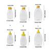 Clear Sauce Jar With Not Spill Lid Plastic Convenient Transparent Condiment Bottle for Everyday Cooking Needs