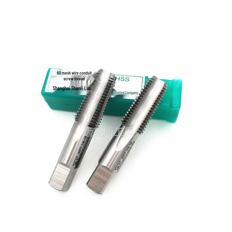 Shanghai Shenli PT NPTF Pipe Thread Taps for Water Pipe 1/8, 1/4, 3/8, 1/2 American Standard