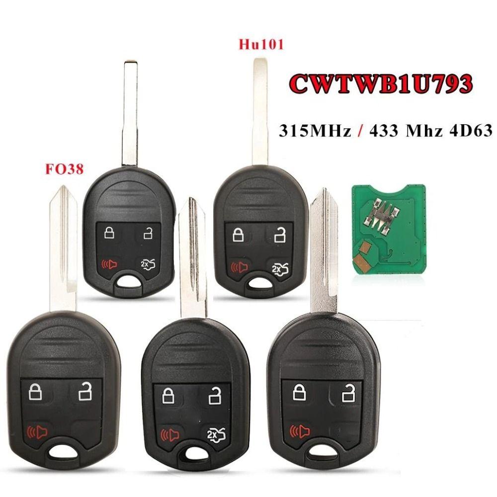 

Flex Mustan Taurus CWTWB1U793 Сменный дистанционный ключ 3/4 кнопки Автомобильный брелок Автомобильный ключ