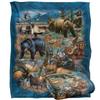 JQ Licensing Cf-Jp Big Game Hunting Silky Supersoft Blanket