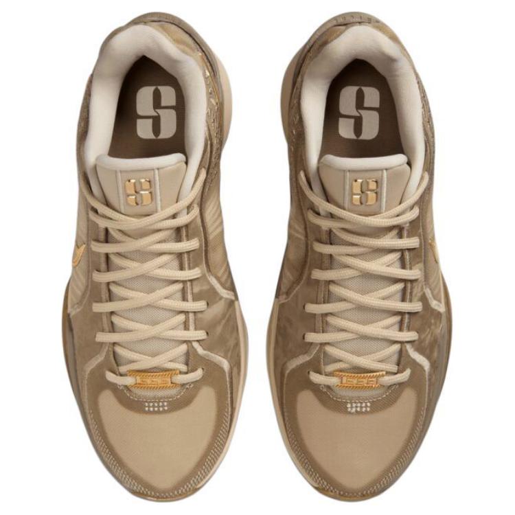 Nuove Scarpe da Basket Basse Nike Sabrina 2 Antiscivolo Resistenti all'Usura da Donna Kaki HF1798-200