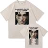 Heißer Verkauf Damiano David Lustige Kleine Ängste Welttournee Poster Grafikdruck T-Shirt Herren Damen Streetwear Harajuku Hip Hop Locker Lässig Übergroßes Oberteil