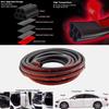 Car Door Rubber Seals Strip Thickening Sealing Adhesive Weatherstrip Sound Sealing Strip Car Retrofitted Car Door Seal Strips