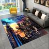 HD Cartoon Kingdom Hearts Games 3D  Carpet Rug for Bedroom Living Room Home Sofa Decoration,Children Large Decor Floor Mat Gift
