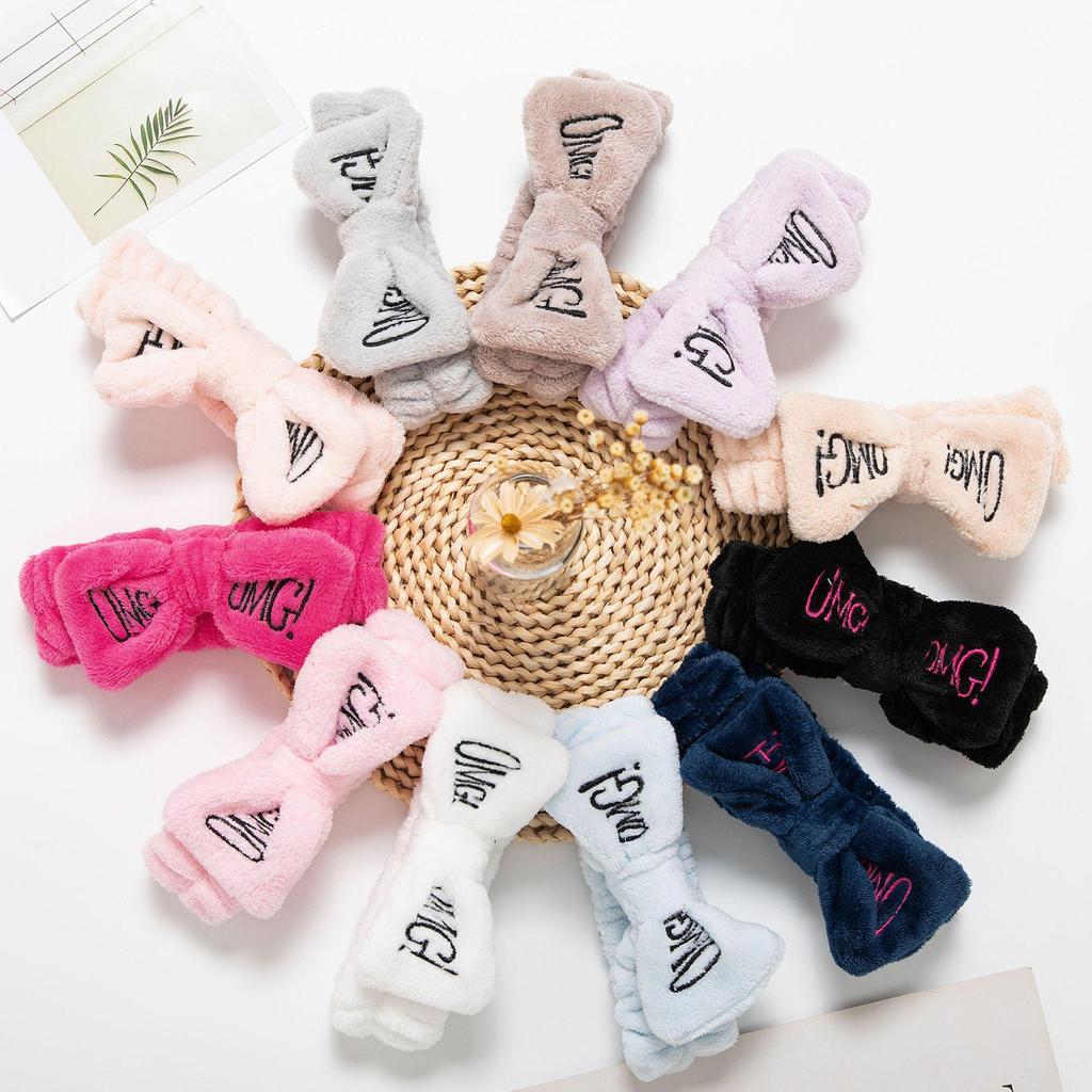 Butterfly Women's Face Wash & Sports Headband - Trendy Hair Accessory