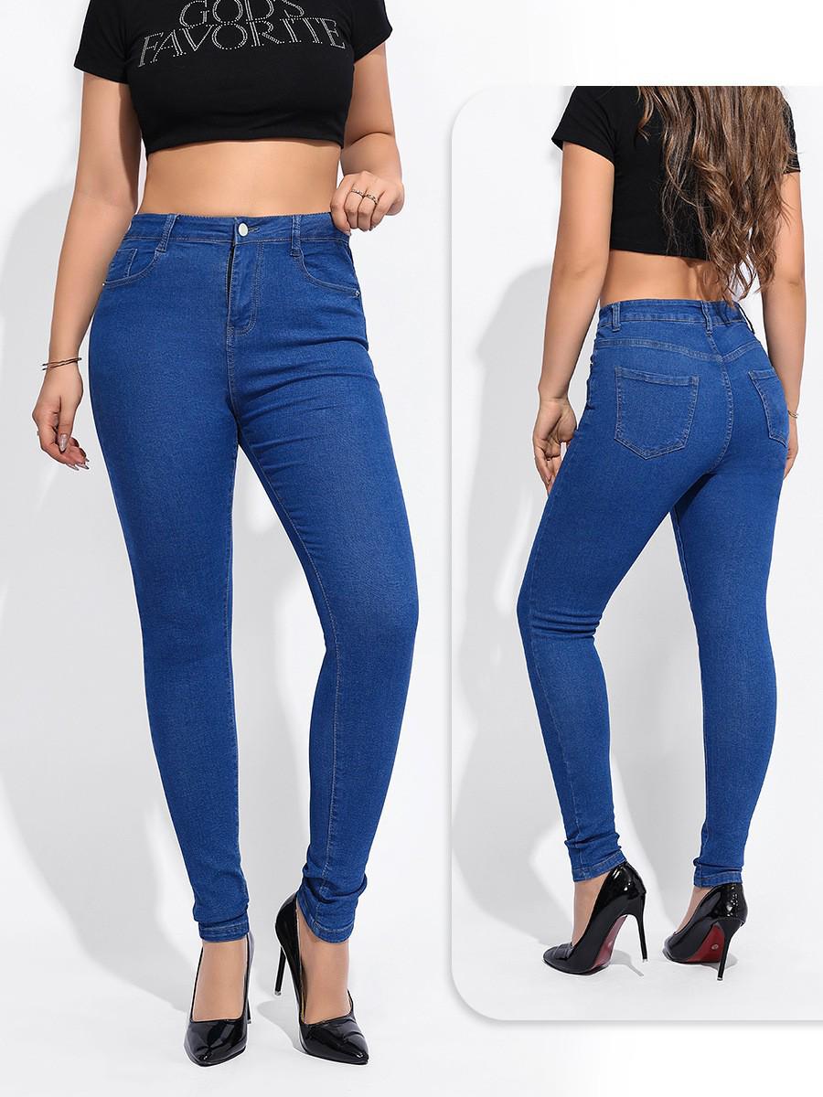 

Women s Mid-Waist Slimming Stretch Black Skinny Jeans - European/American Style for Spring/Autumn 25