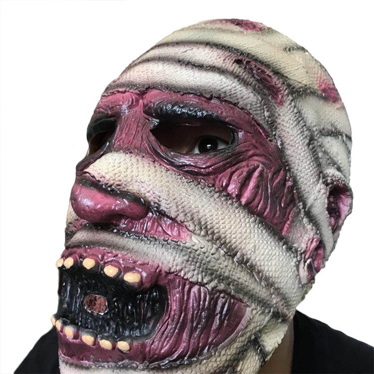 Scary Ghost Face Mask Mummy Zombie Devil Masquerade Halloween Party Costume Props