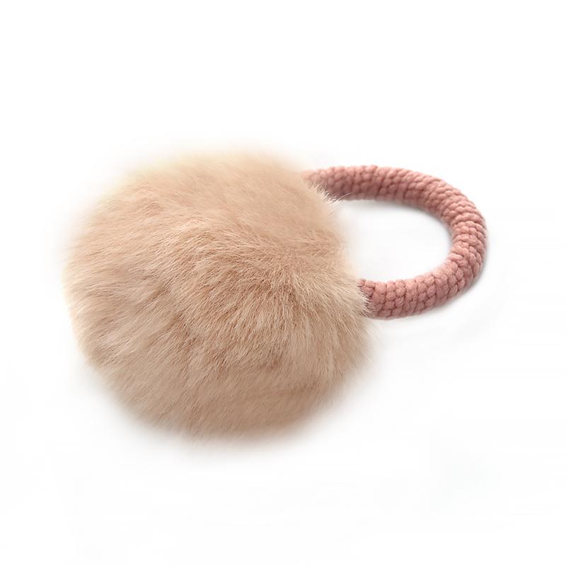 21 Colors Cute Soft Hairballs Hair Ties Hairy Balls Rubber Bands Elastic Hair Rings Fashion Hair Accessories for Girls Children