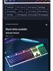 4-in-1 Wired Luminous Gaming Set: Keyboard, Mouse, Headset, Mouse Pad.