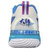 Li Ning Blade Ma Cushioning Slip Resistant Abrasion Resistant Low Top Badminton Shoes Unisex White Pink Blue AYAU005-4
