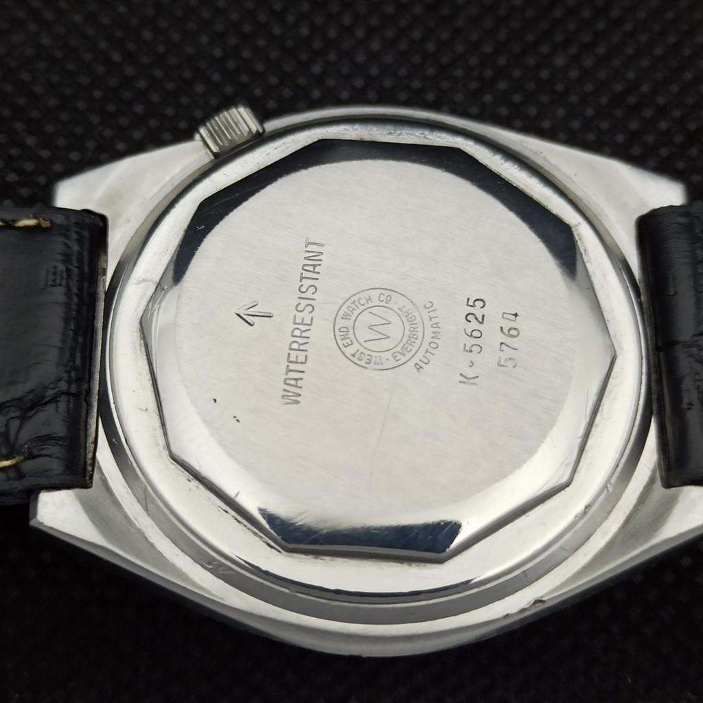 USED WEST END WATCH CO AUTOMATIC SWISS MENS WATCH A283081-1 Sku535-a283081