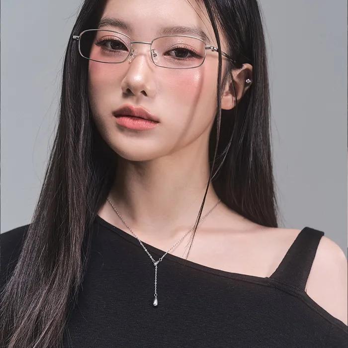 Tears Drop Necklace [SILVER]