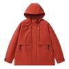 Outdoor Thin Single Jacket with Removable Hood Waterproof and Windproof Jacket