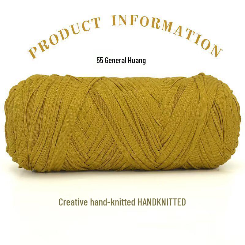 200g High Elastic Cloth Strip Yarn for DIY Weaving: Crochet Blankets, Floor Mats, Storage Baskets & More